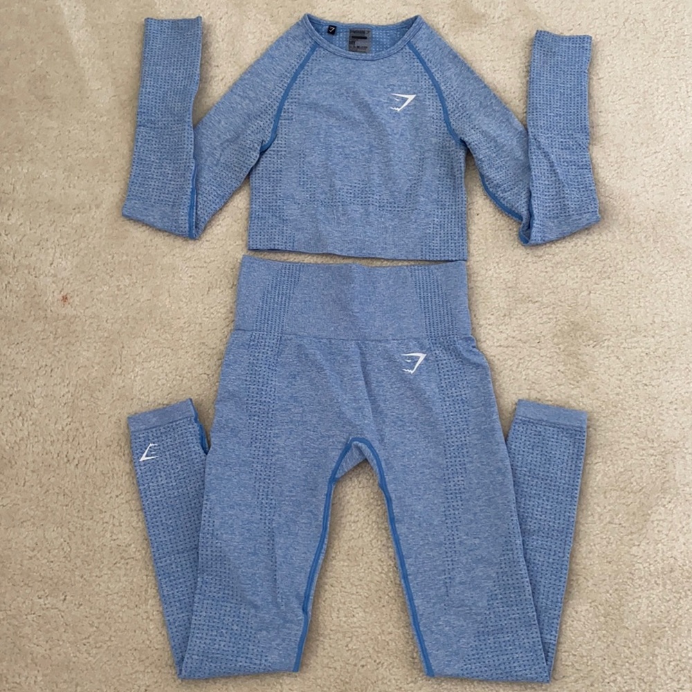 Gymshark Vital Set XS Teal Marl